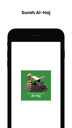 Android application Surah Haj screenshort
