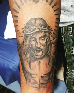 耶稣纹身设计