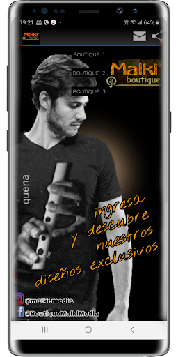 MALKI Boutique Screen 3
