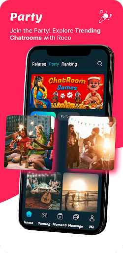 RoCo - Voice Chat Room,Games Screen 2
