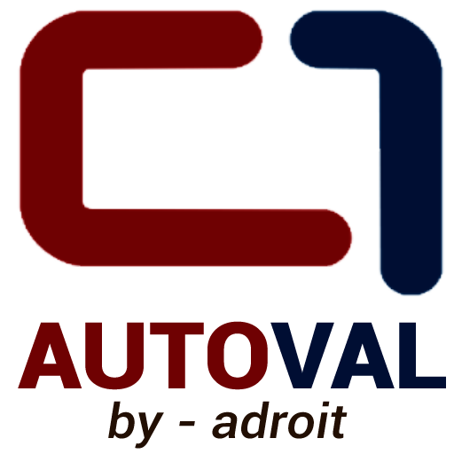 AutoVal by adroit logo