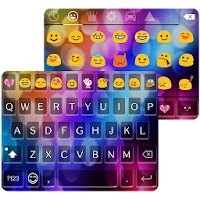Multicolor Emoji Keyboard Skin