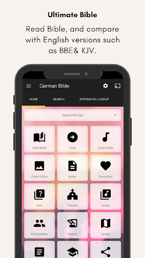 Android application German Bible screenshort