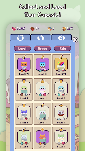 Cats in the Cups - Team RPG Screen 2