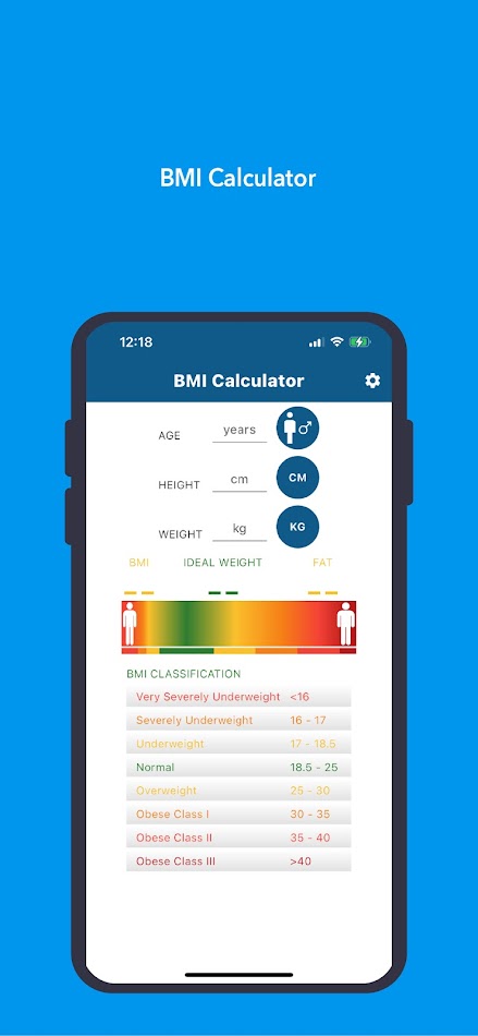 #2. BMI Calculator - Healthy & Fit (Android) Przez: NDT
