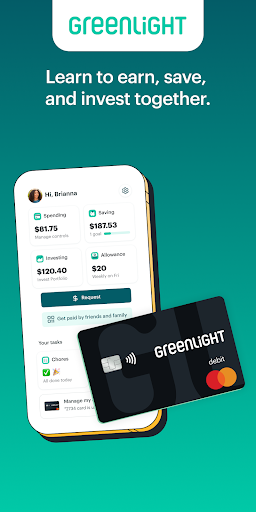 Screenshot of Greenlight Kids & Teen Banking