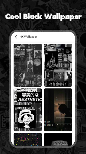 Android application Cool Black Wallpaper screenshort