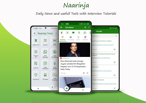 Android application Naarinja - News & Avid Tools screenshort