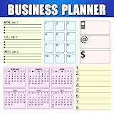 Business Diary Sales Notes Register & Day Planner icon