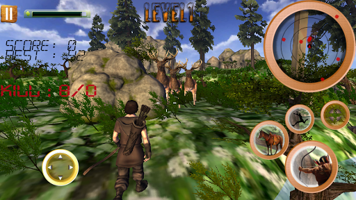 Android application Jungle Animals Hunting Archery screenshort