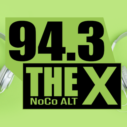 94.3 the X (KMAX) logo