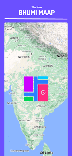 Android application Bhumi Mapan App : IN : Android screenshort