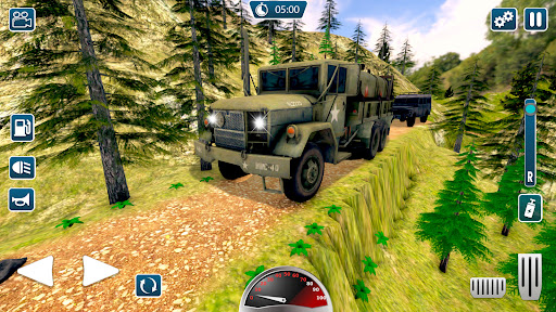 Android application Offroad 4x4 truck hill driving screenshort