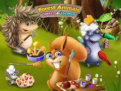 Forest Animals Arts and Crafts Screenshot