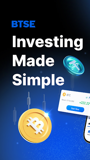 BTSE: Buy Bitcoin ETH& Crypto Screenshot 1 - AppWisp.com
