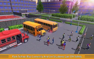 School Bus Game Pro - Screenshot 2