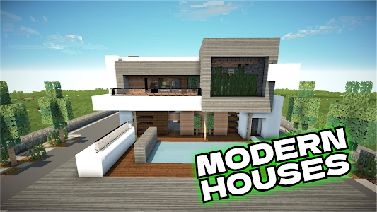 Modern beautiful mcpe houses Unknown