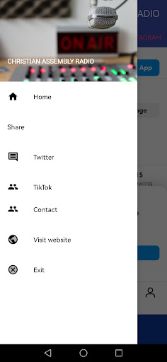 Android application Christian Assembly Radio screenshort