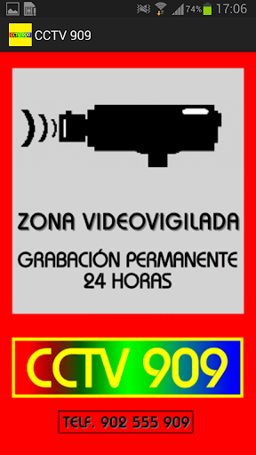 Android application CCTV 909 screenshort
