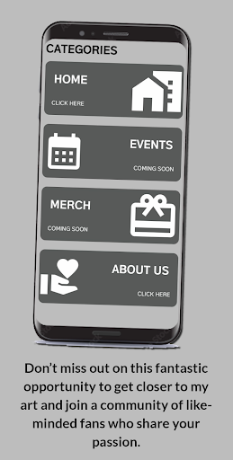 JBMA Fandom App Screen 2
