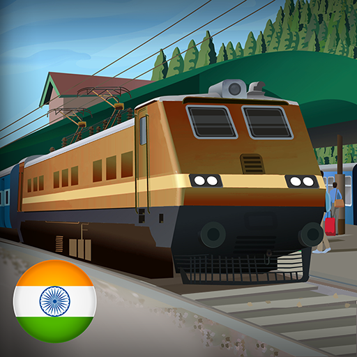 Electric Train Ind Rail Road logo