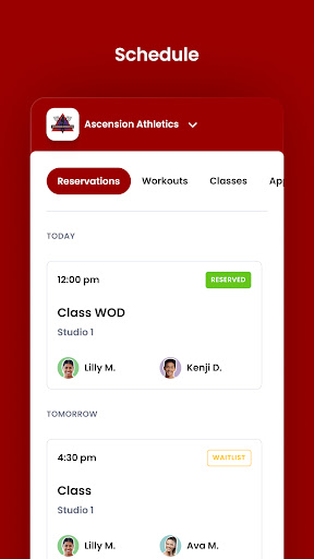 Ascension Athletics Screen 3