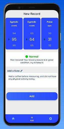 Blood Pressure Tracker Pro ekran görüntüsü