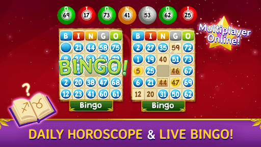 Zodi Bingo Tombola & Horoscope screenshot 0