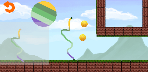Android application Draw Worm screenshort