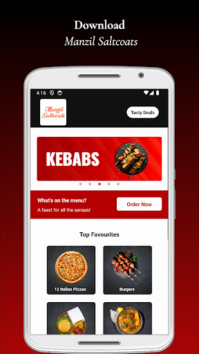 Android application Manzil Takeaway – Saltcoats screenshort