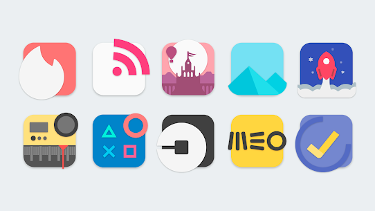 Flat Evo Icon Pack APK (Naka-Patch/Buong) 3