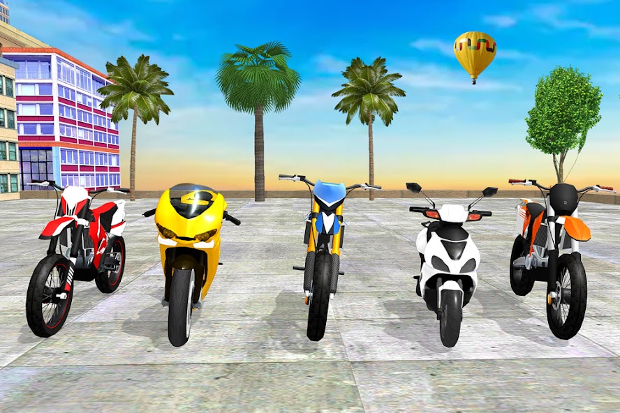 Bike Taxi Game: Driving Games banner