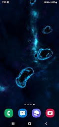 Gyro Space Particles Wallpaper APK 5