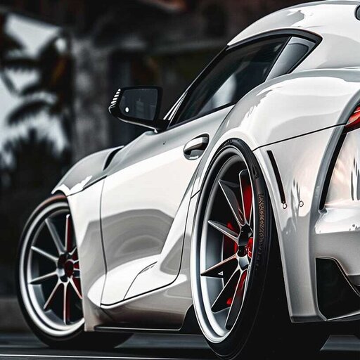 Supra Wallpapers 8K logo