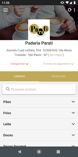 Padaria Parati Screen 2