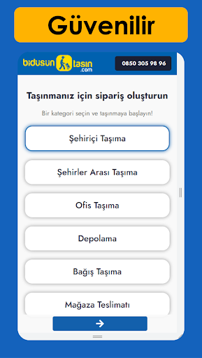 Android application Bidüşüntaşın screenshort