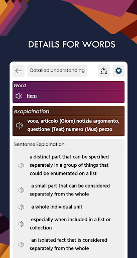 Italian English Translator Screen 3