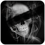 Death Skull Smoke Fire icon