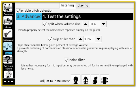 Nootka - play guitar, bandoneon or saxophone 2.0.2 APK screenshots 8