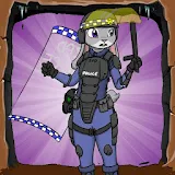 zootopa judy soldier icon