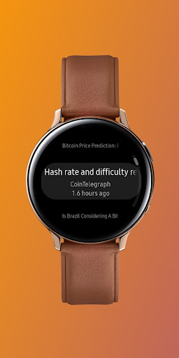 CryptoWear Companion Screen 2