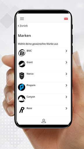 Android application Bikeulator screenshort