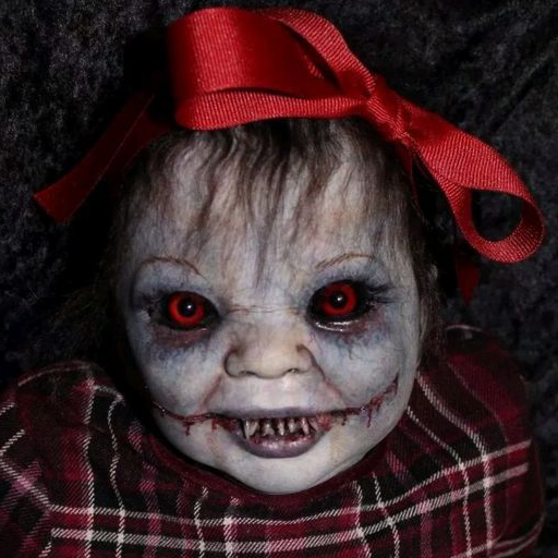 Creepy Granny Evil Scream logo