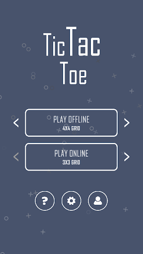 Android application Tic Tac Toe - Multiplayer screenshort