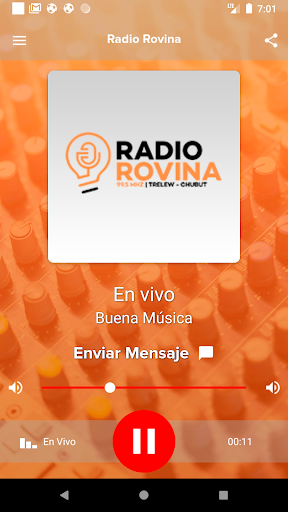 Android application Radio Rovina screenshort