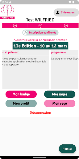 Android application CARREFOUR ORDINAL screenshort