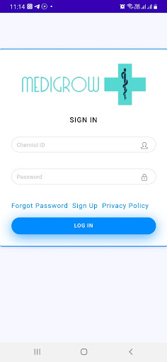 Android application Medigrow screenshort