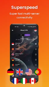 Planet VPN: Universal Connect