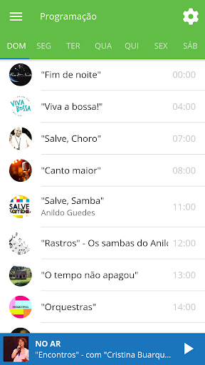Rádio UEB, Música Brasileira Screen 2