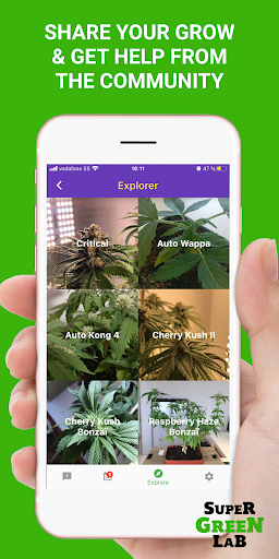SuperGreenLab - Grow Assistant Screen 3
